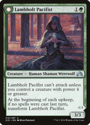 Lambholt Pacifist // Lambholt Butcher [Shadows over Innistrad] - Trinity Hobby