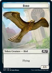 Bird // Cat (020) Double-Sided Token [Core Set 2021 Tokens] - Trinity Hobby