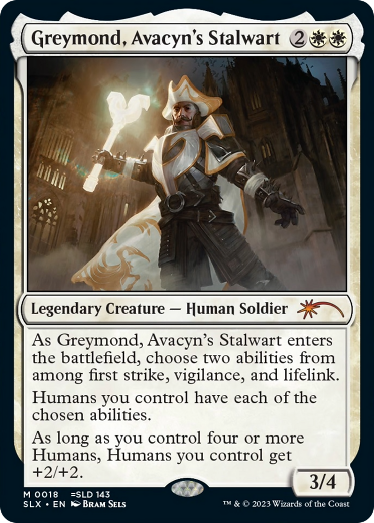Greymond, Avacyn's Stalwart [Secret Lair: Universes Within] - Trinity Hobby