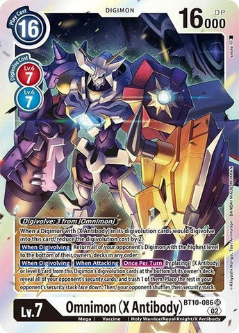 Omnimon (X Antibody) [BT10-086] [Revision Pack Cards]Digimon Trading Card Game