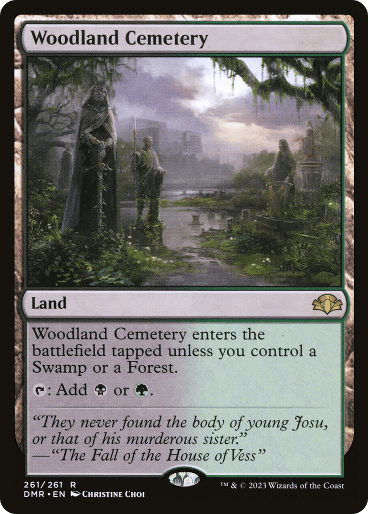 Woodland Cemetery [Dominaria Remastered] - Trinity Hobby