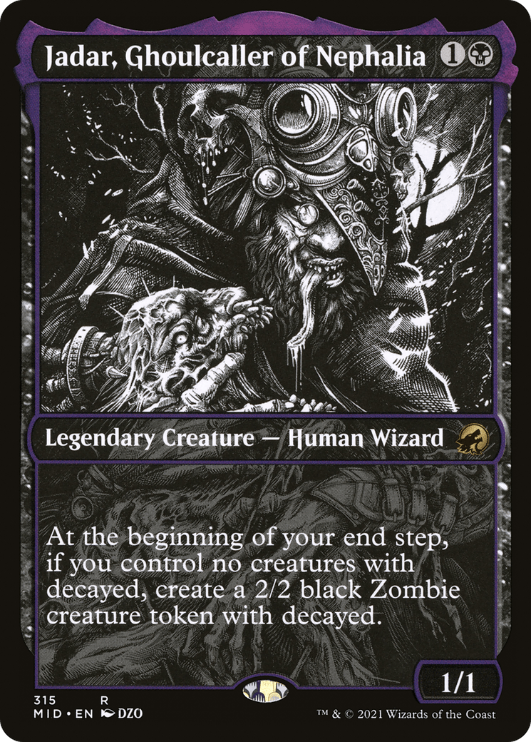 Jadar, Ghoulcaller of Nephalia (Showcase Eternal Night) [Innistrad: Midnight Hunt] - Trinity Hobby