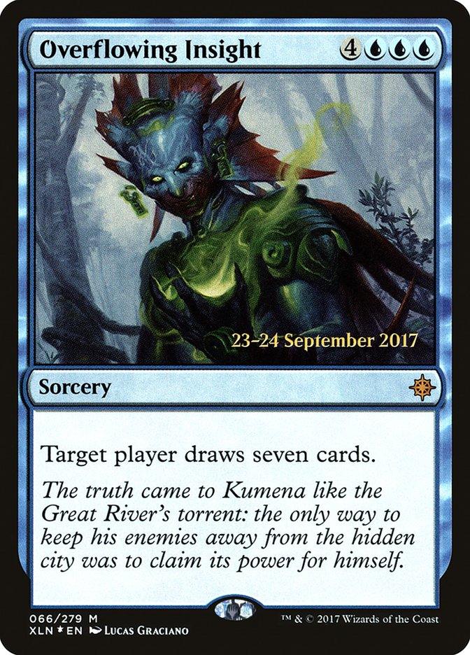 Overflowing Insight [Ixalan Prerelease Promos] - Trinity Hobby