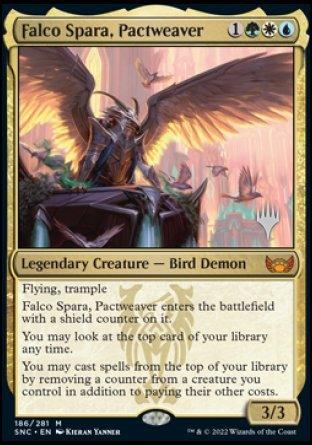 Falco Spara, Pactweaver (Promo Pack) [Streets of New Capenna Promos] - Trinity Hobby