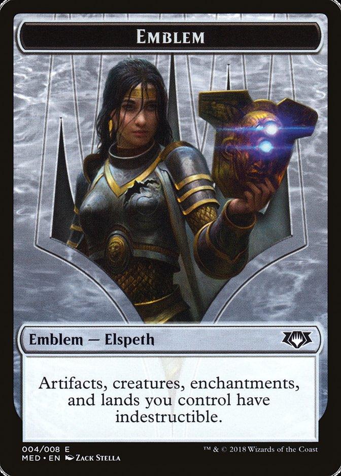 Elspeth, Knight-Errant Emblem [Mythic Edition Tokens] - Trinity Hobby