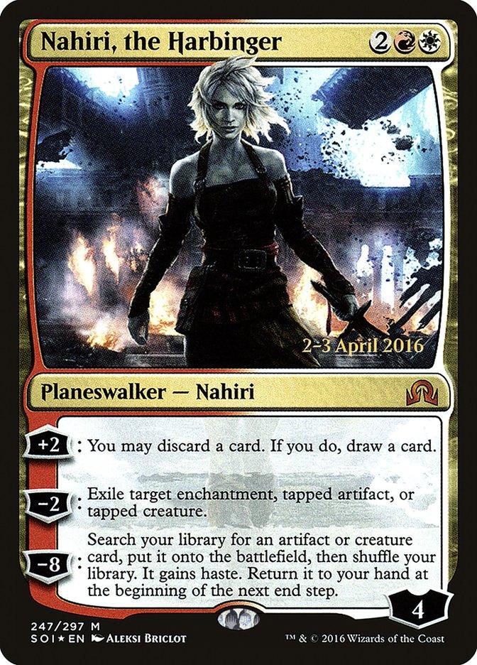 Nahiri, the Harbinger [Shadows over Innistrad Prerelease Promos] - Trinity Hobby