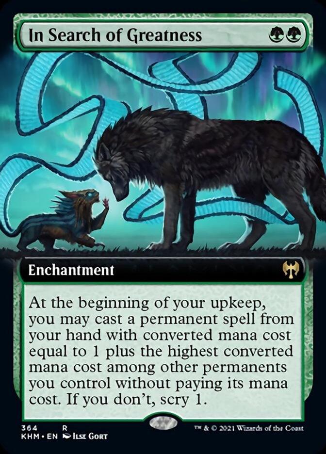 In Search of Greatness (Extended Art) [Kaldheim] - Trinity Hobby
