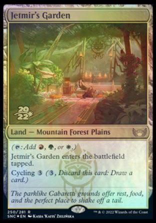 Jetmir's Garden [Streets of New Capenna Prerelease Promos] - Trinity Hobby