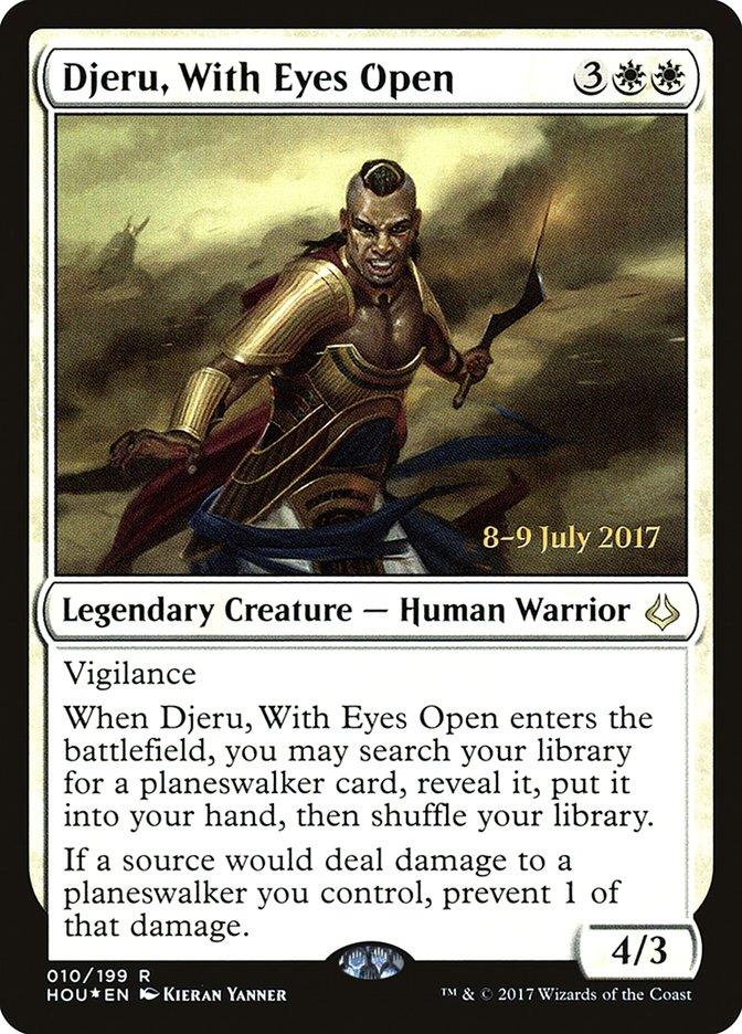 Djeru, With Eyes Open [Hour of Devastation Prerelease Promos] - Trinity Hobby