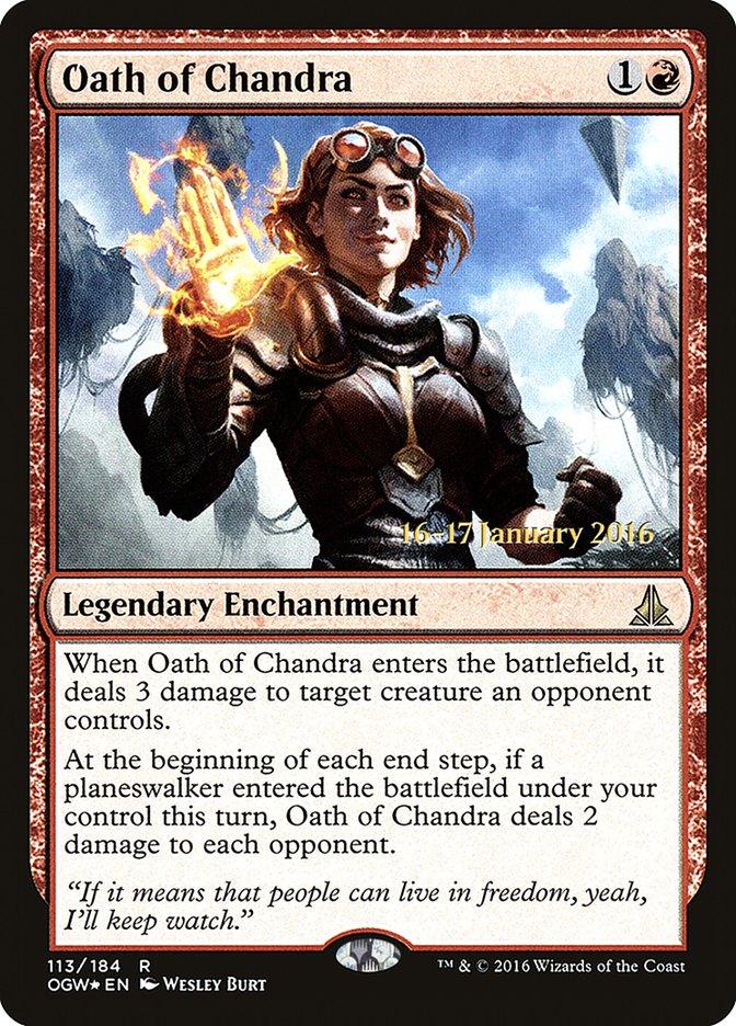 Oath of Chandra [Oath of the Gatewatch Prerelease Promos] - Trinity Hobby