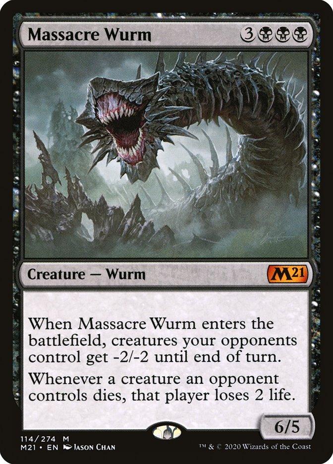 Massacre Wurm [Core Set 2021] - Trinity Hobby