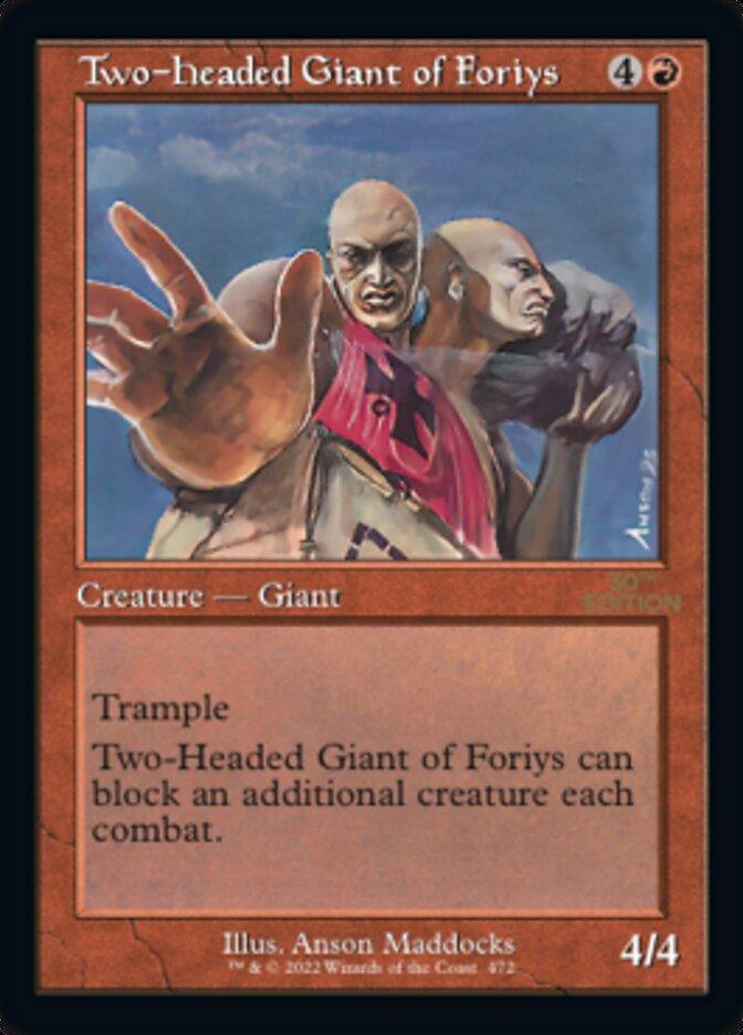 Two-Headed Giant of Foriys (Retro) [30th Anniversary Edition] - Trinity Hobby