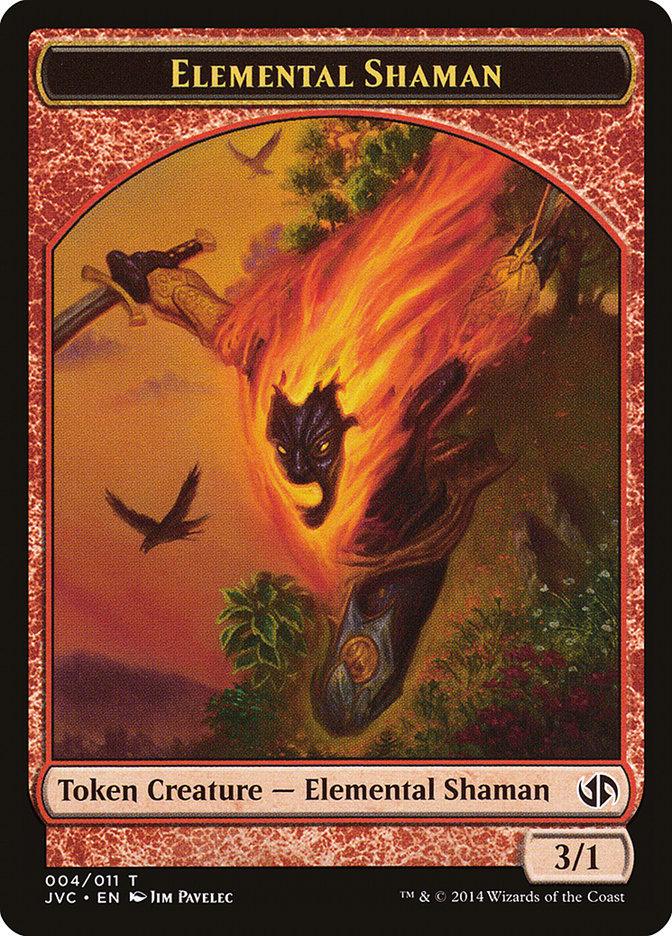 Elemental Shaman Token (Jace vs. Chandra) [Duel Decks Anthology Tokens] - Trinity Hobby