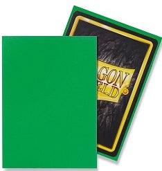 DRAGON SHIELD SLEEVES APPLE GREEN MATTE 100CT - Trinity Hobby