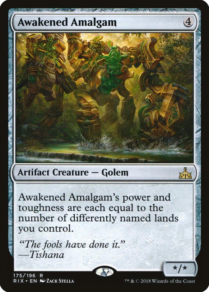 Awakened Amalgam [Rivals of Ixalan] - Trinity Hobby