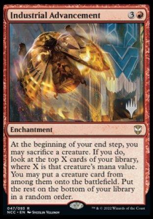Industrial Advancement (Promo Pack) [Streets of New Capenna Commander Promos] - Trinity Hobby