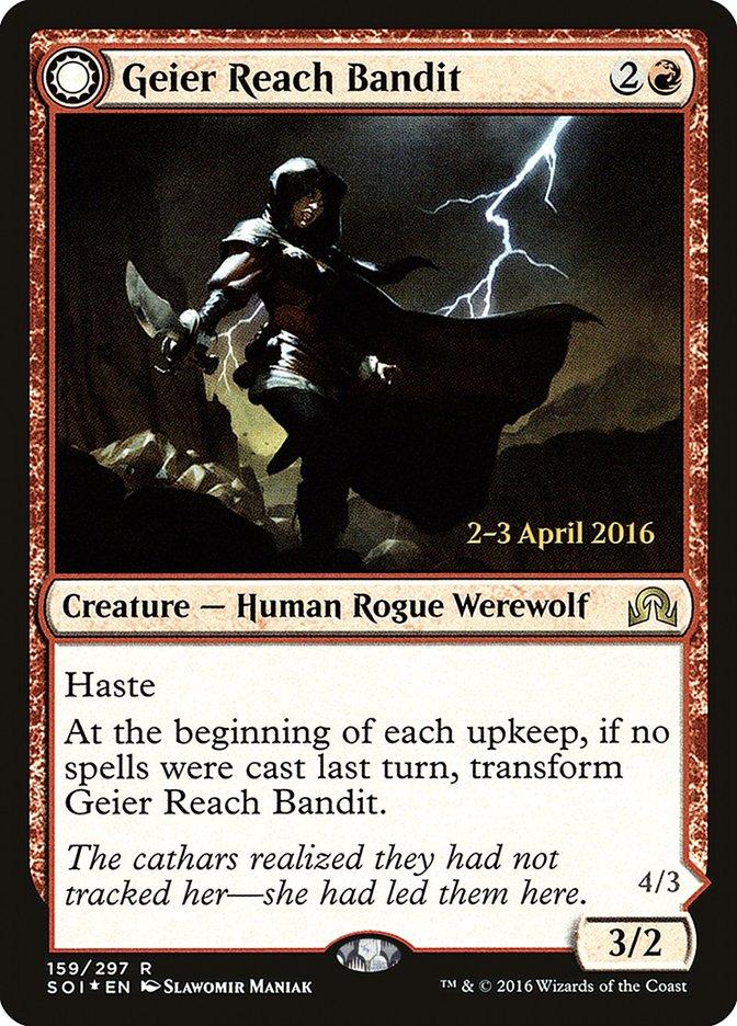 Geier Reach Bandit // Vildin-Pack Alpha [Shadows over Innistrad Prerelease Promos] - Trinity Hobby