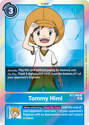 Tommy Himi [BT7-086] [Next Adventure]Digimon Trading Card Game