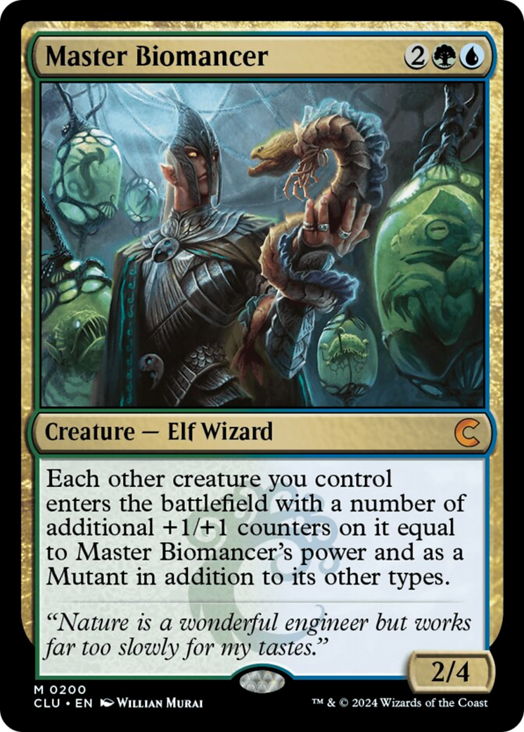 Master Biomancer [Ravnica: Clue Edition] - Trinity Hobby