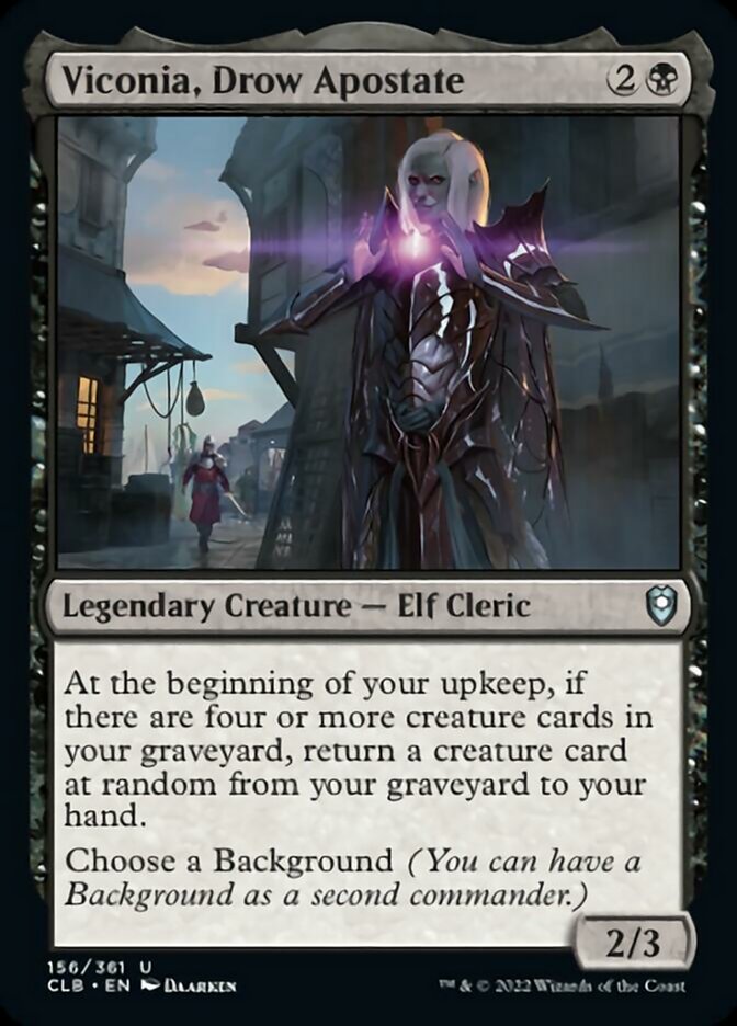 Viconia, Drow Apostate [Commander Legends: Battle for Baldur's Gate] - Trinity Hobby