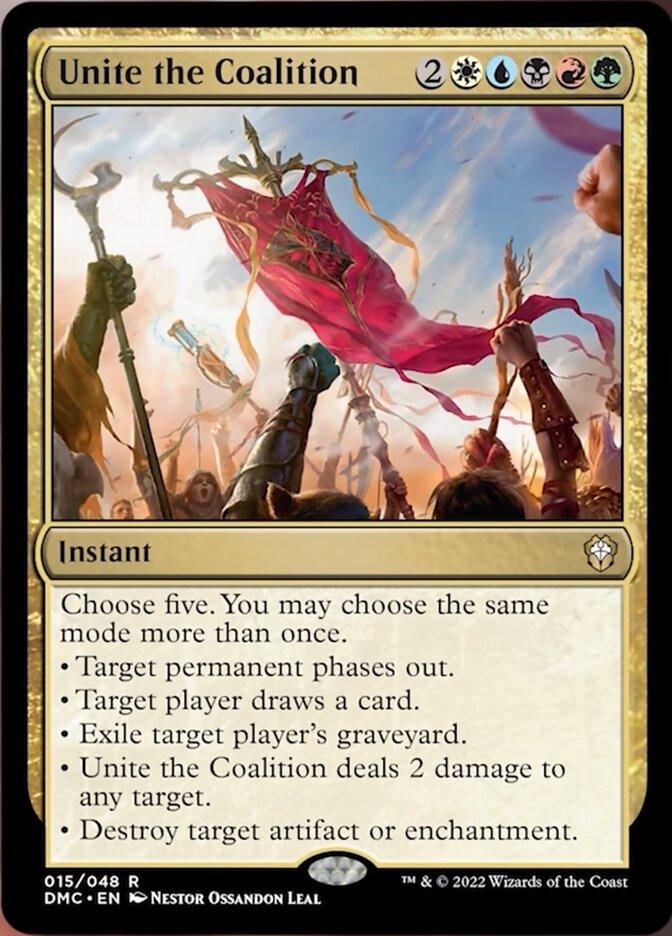 Unite the Coalition [Dominaria United Commander] - Trinity Hobby