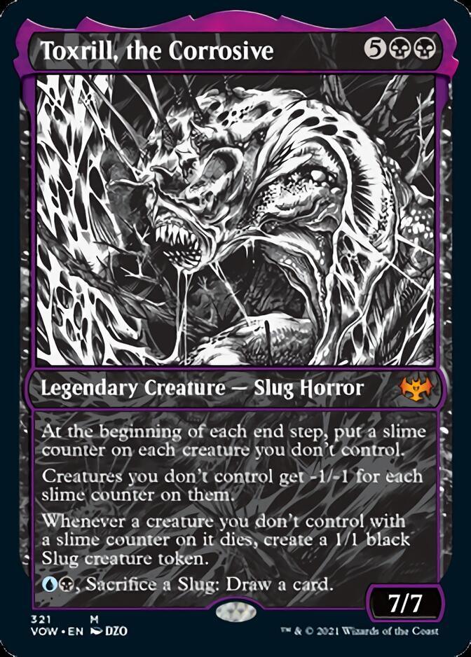 Toxrill, the Corrosive (Showcase Eternal Night) [Innistrad: Crimson Vow] - Trinity Hobby