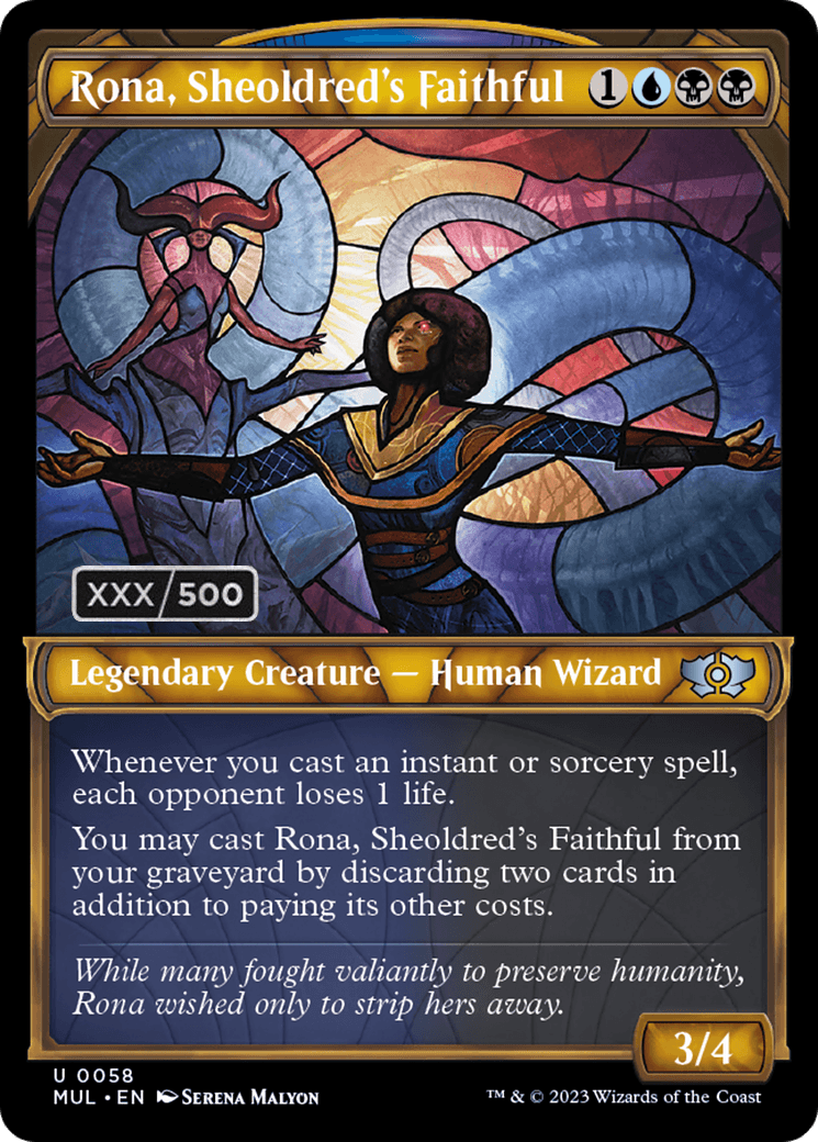 Rona, Sheoldred's Faithful (Serialized) [Multiverse Legends] - Trinity Hobby