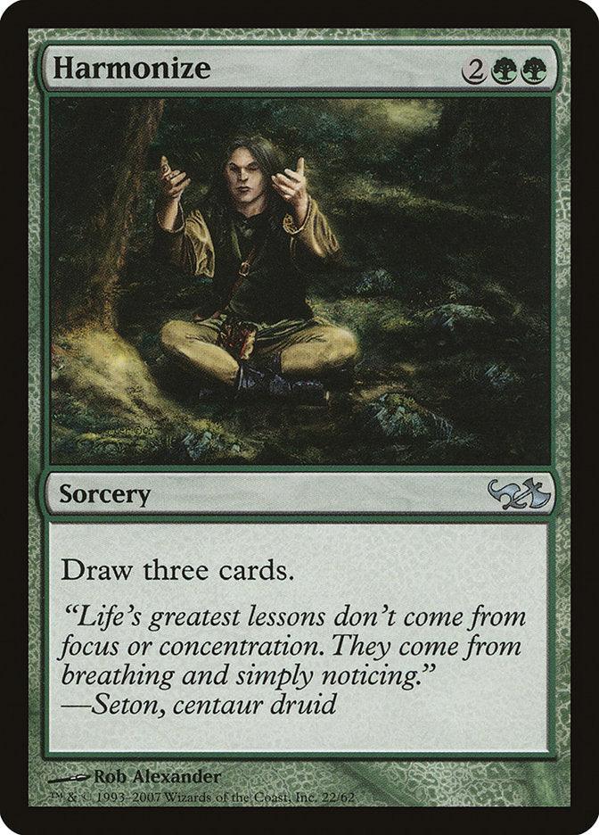 Harmonize [Duel Decks: Elves vs. Goblins] - Trinity Hobby