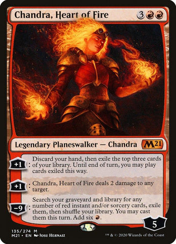 Chandra, Heart of Fire [Core Set 2021] - Trinity Hobby