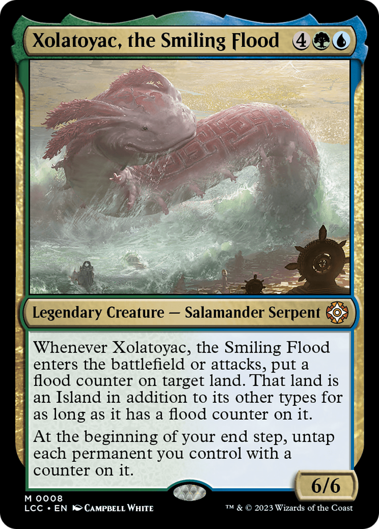 Xolatoyac, the Smiling Flood [The Lost Caverns of Ixalan Commander] - Trinity Hobby