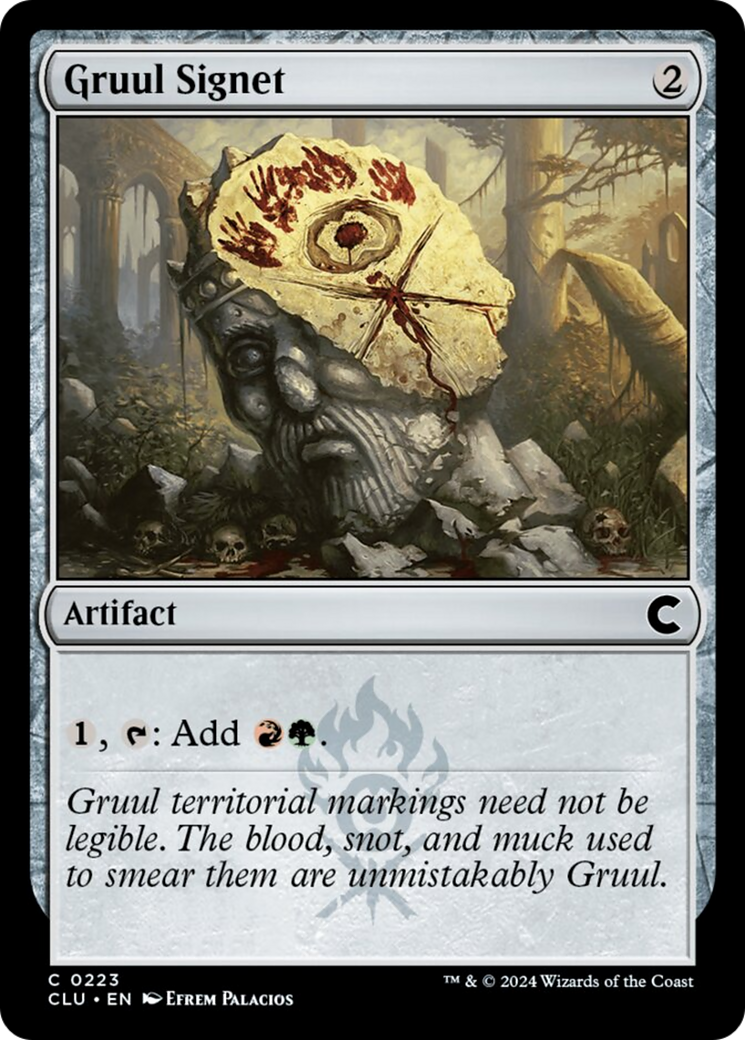 Gruul Signet [Ravnica: Clue Edition] - Trinity Hobby