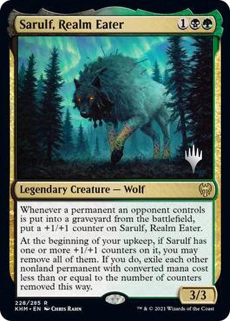 Sarulf, Realm Eater (Promo Pack) [Kaldheim Promos] - Trinity Hobby