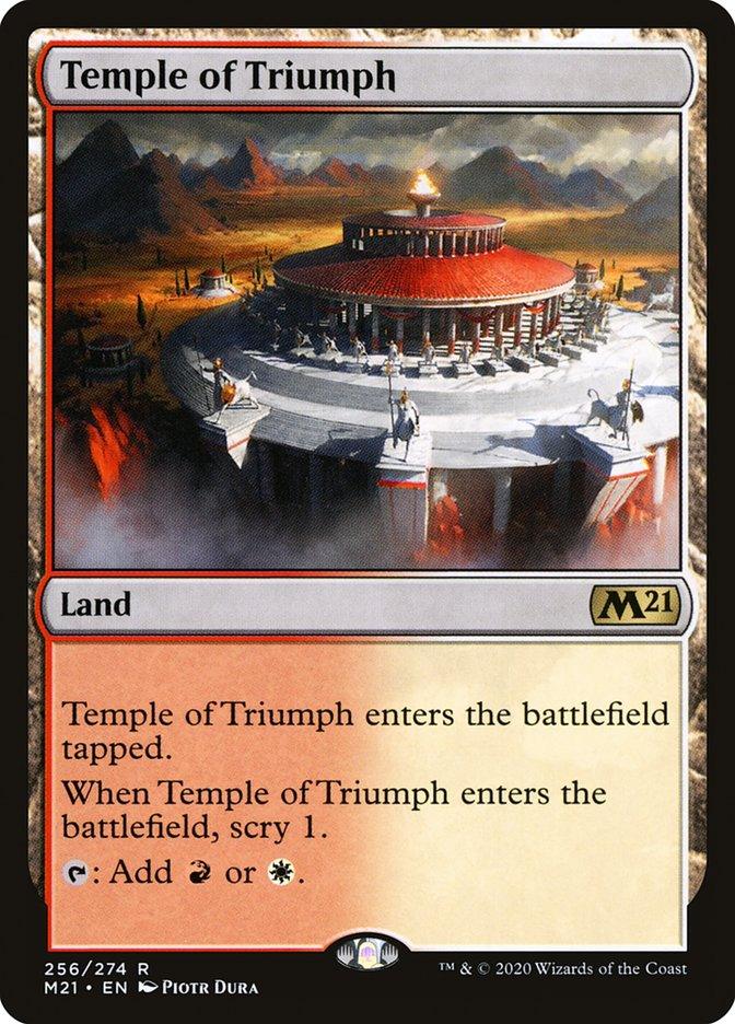 Temple of Triumph [Core Set 2021] - Trinity Hobby