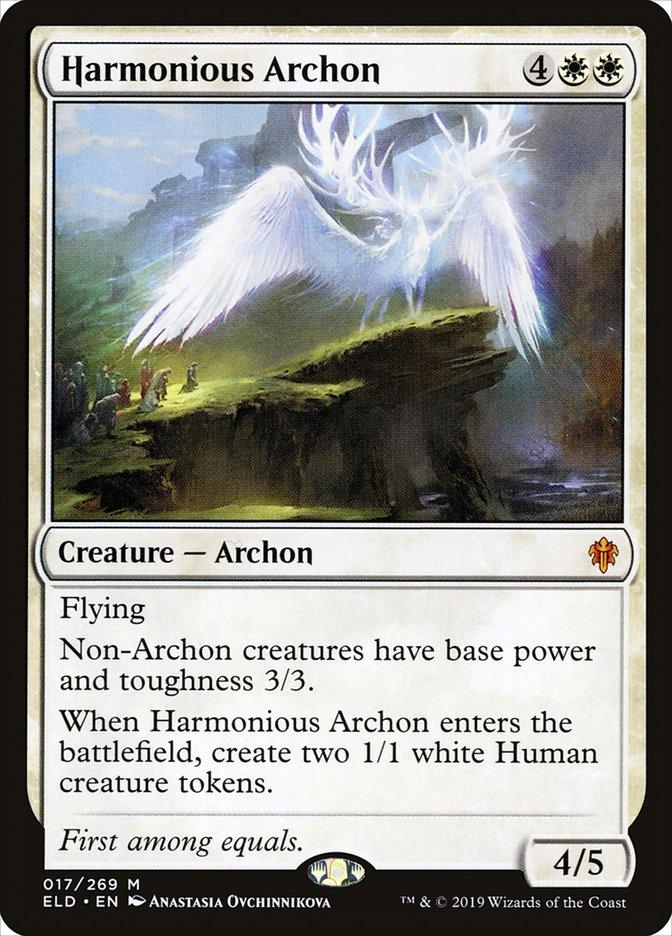 Harmonious Archon [Throne of Eldraine] - Trinity Hobby