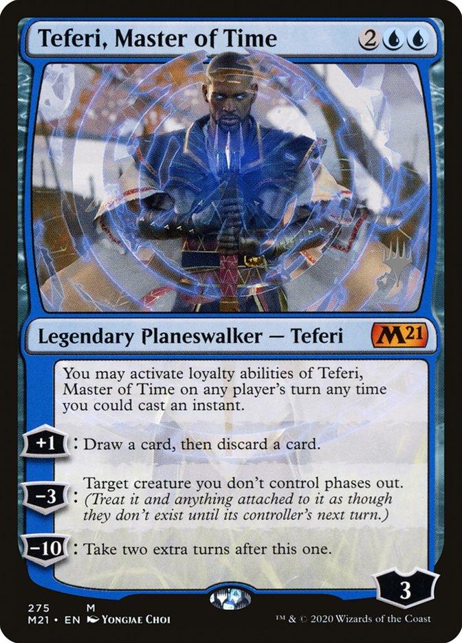 Teferi, Master of Time (Promo Pack) (275) [Core Set 2021 Promos] - Trinity Hobby