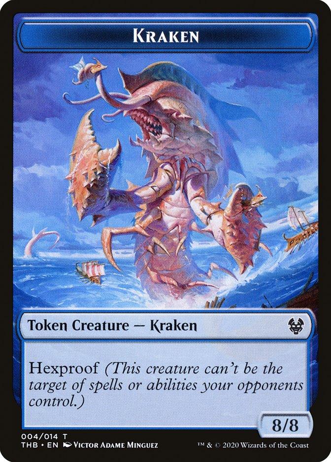 Kraken Token [Theros Beyond Death Tokens] - Trinity Hobby