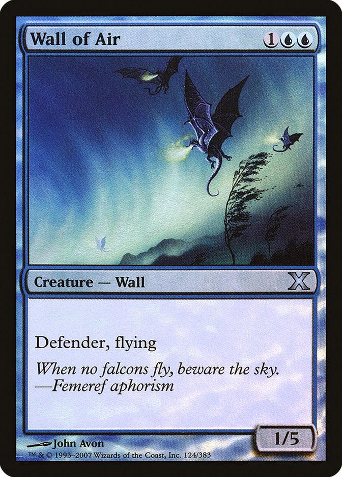Wall of Air (Premium Foil) [Tenth Edition] - Trinity Hobby