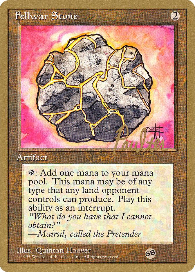 Fellwar Stone (Preston Poulter) (SB) [Pro Tour Collector Set] - Trinity Hobby