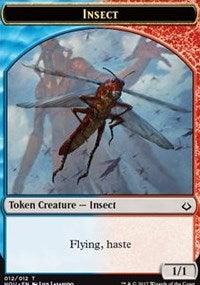 Insect // Zombie Double-Sided Token [Hour of Devastation Tokens] - Trinity Hobby