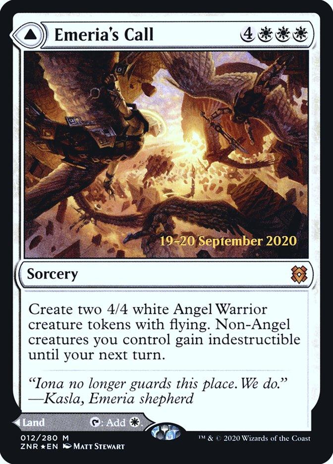 Emeria's Call // Emeria, Shattered Skyclave [Zendikar Rising Prerelease Promos] - Trinity Hobby