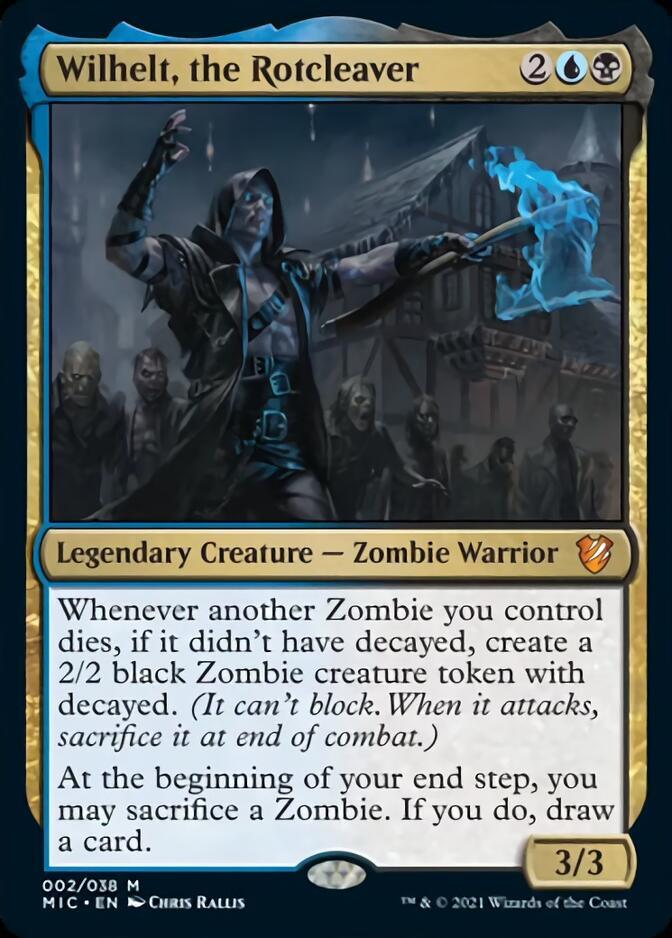 Wilhelt, the Rotcleaver [Innistrad: Midnight Hunt Commander] - Trinity Hobby
