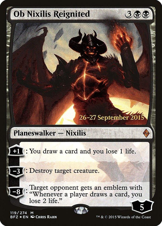 Ob Nixilis Reignited [Battle for Zendikar Prerelease Promos] - Trinity Hobby
