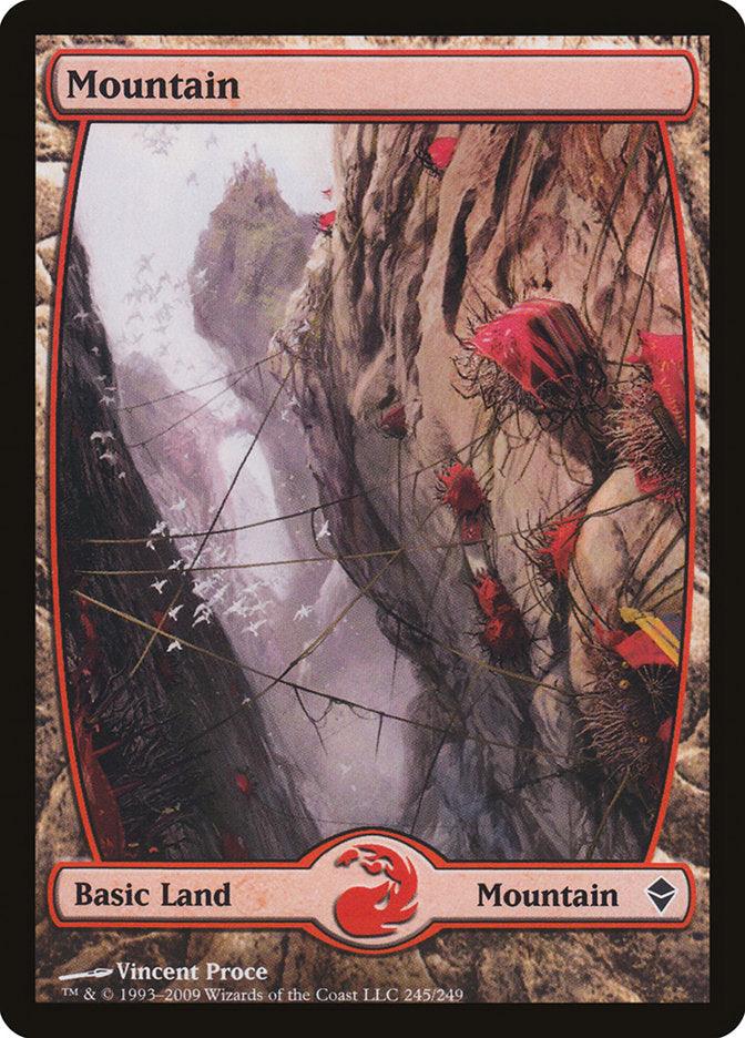 Mountain (245) [Zendikar] - Trinity Hobby
