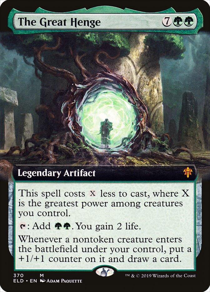 The Great Henge (Extended Art) [Throne of Eldraine] - Trinity Hobby