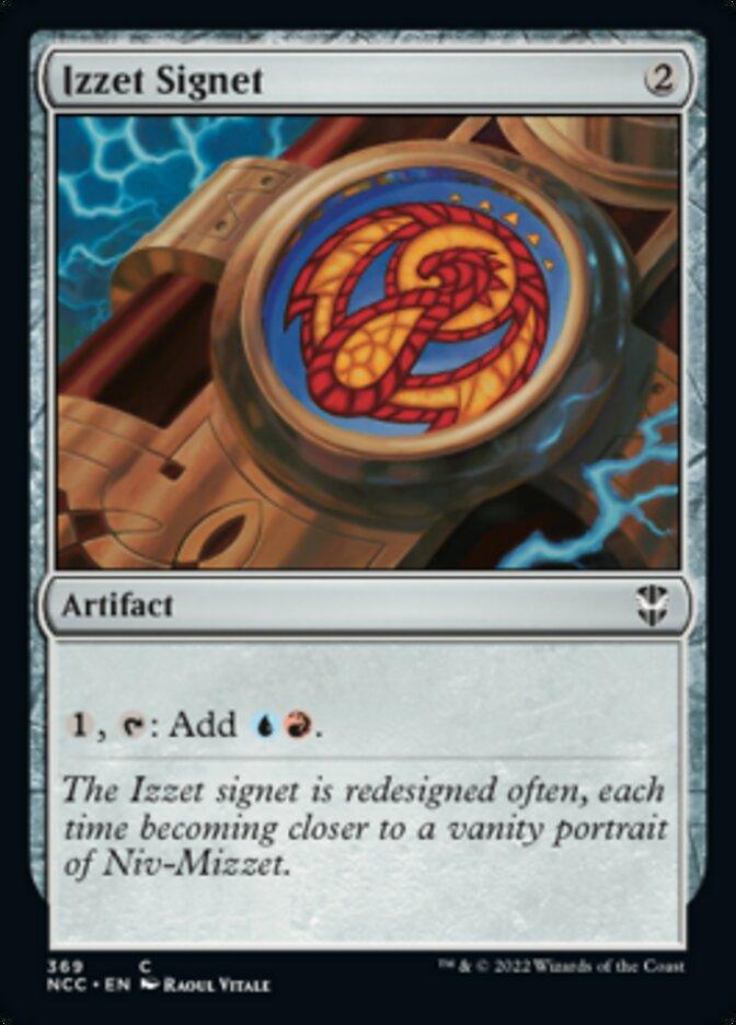 Izzet Signet [Streets of New Capenna Commander] - Trinity Hobby