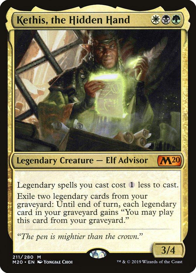 Kethis, the Hidden Hand [Core Set 2020] - Trinity Hobby