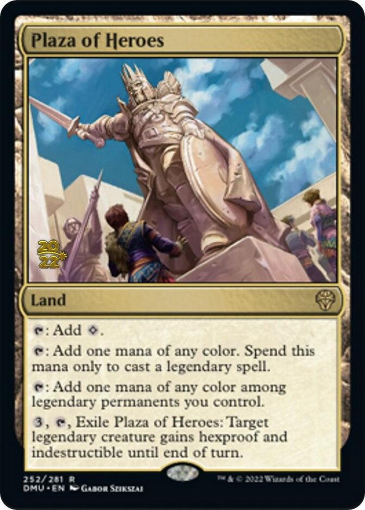 Plaza of Heroes [Dominaria United Prerelease Promos] - Trinity Hobby