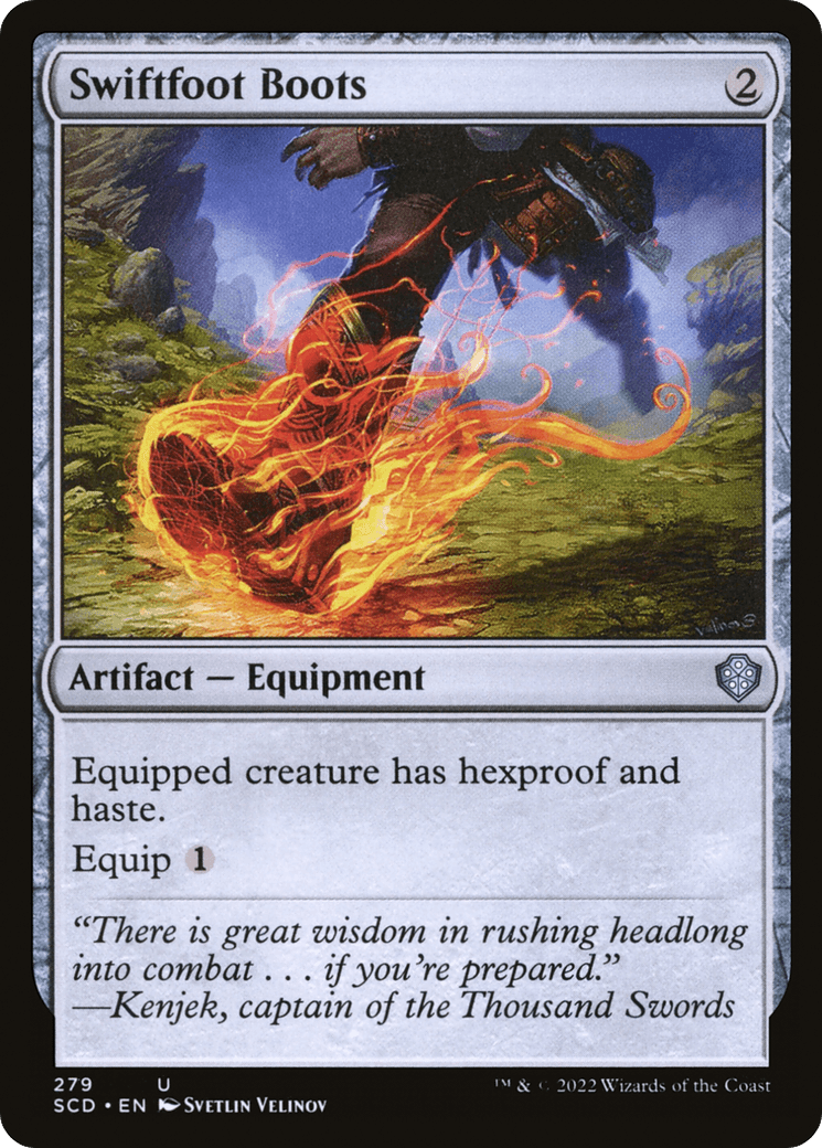 Swiftfoot Boots [Starter Commander Decks] - Trinity Hobby
