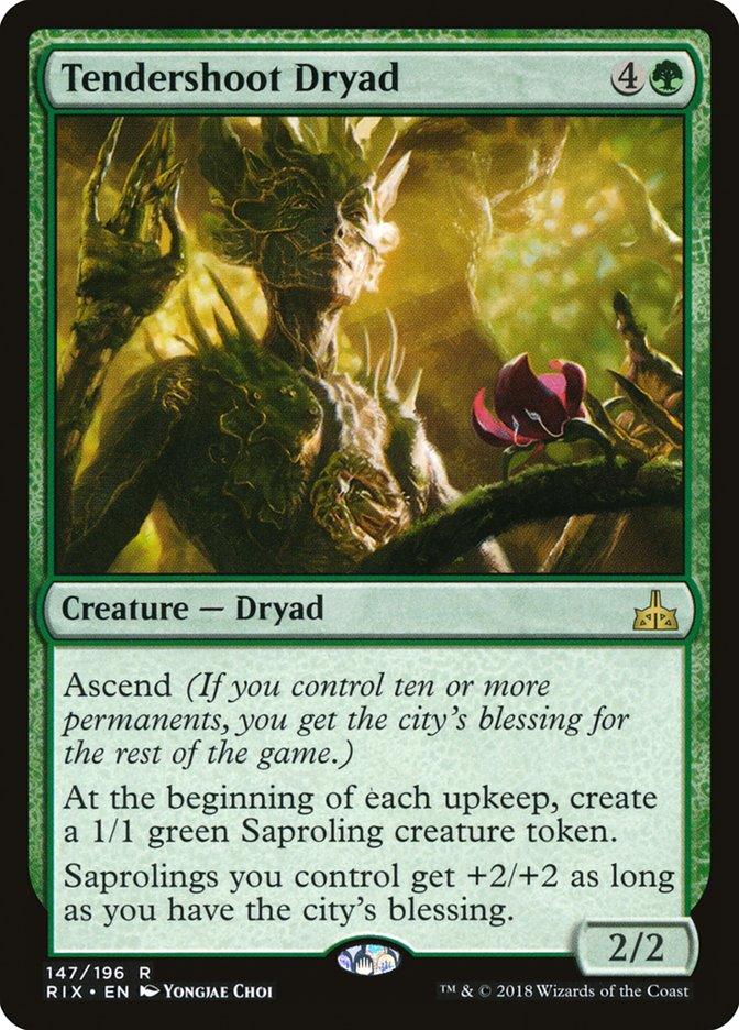 Tendershoot Dryad [Rivals of Ixalan] - Trinity Hobby