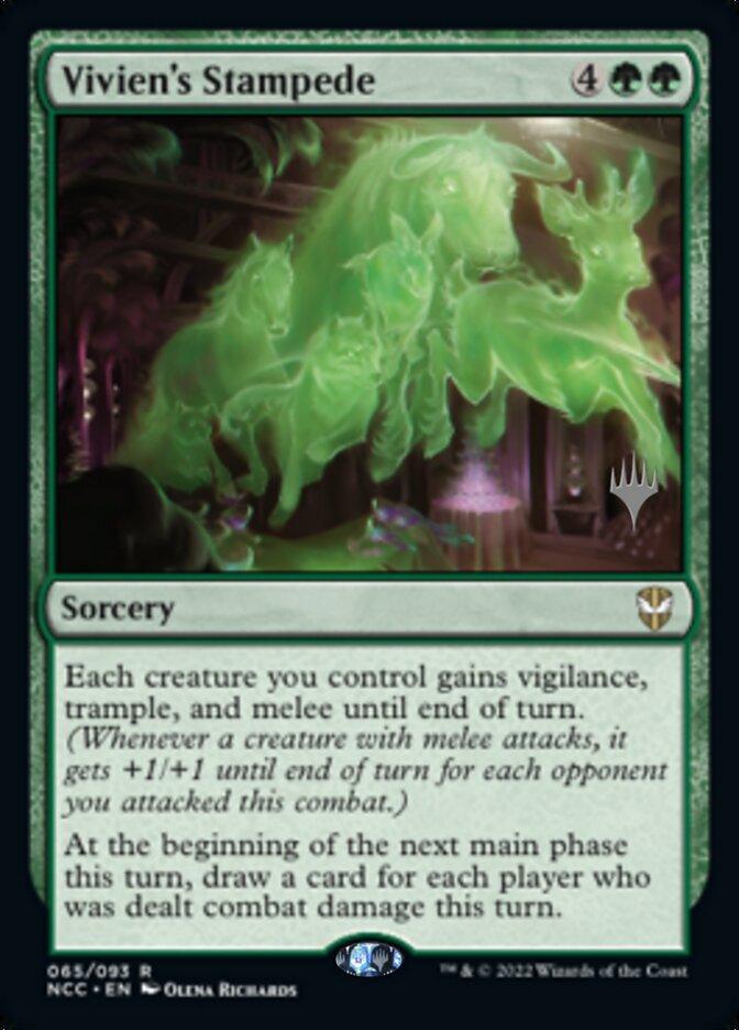 Vivien's Stampede (Promo Pack) [Streets of New Capenna Commander Promos] - Trinity Hobby